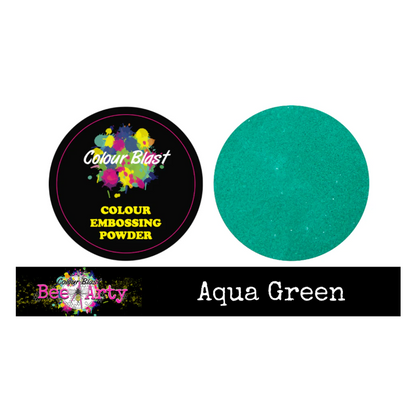 Bee Arty Embossing Powder Aqua Green