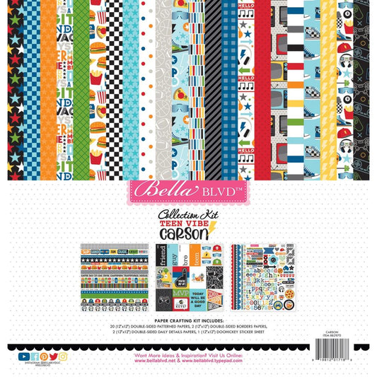 Bella BLVD Collection Kit 12"X12" - Teen Vibe Carson
