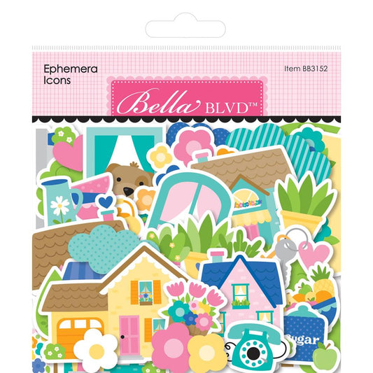 Bella Blvd Cardstock Ephemera Icons - Love Grows Here