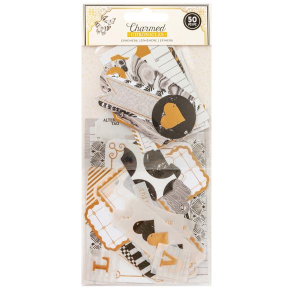 BoBunny Charmed Chronicles Ephemera - Journaling
