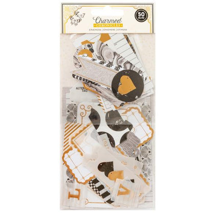 BoBunny Charmed Chronicles Ephemera - Journaling