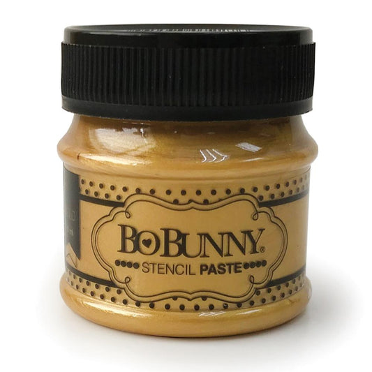 BoBunny Stencil Paste Gold