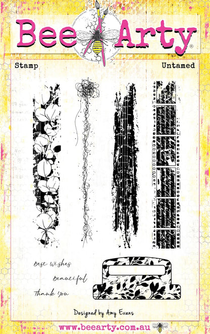 Bee Arty - Untamed - Clear Stamp Set