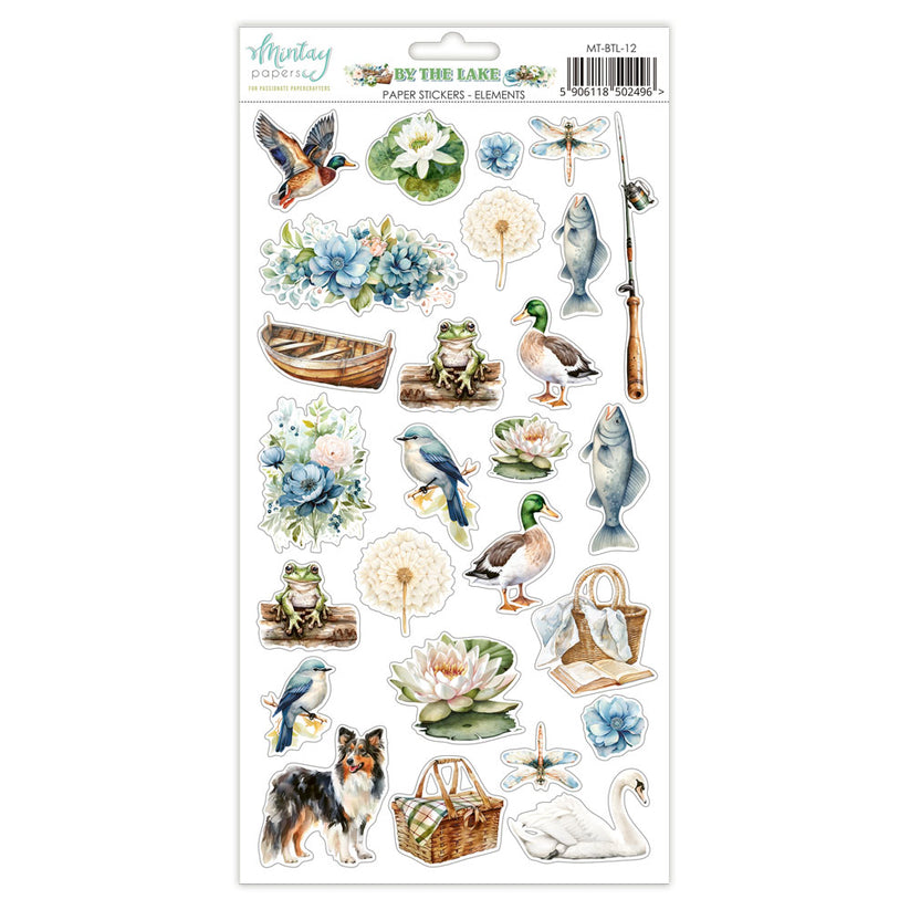By The Lake - Sticker Sheet - Elements – Captured Hearts Australia