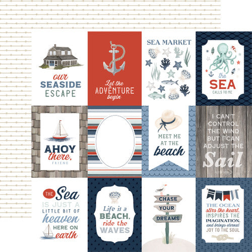 Seashore Collection Paper Pack 12"X12"