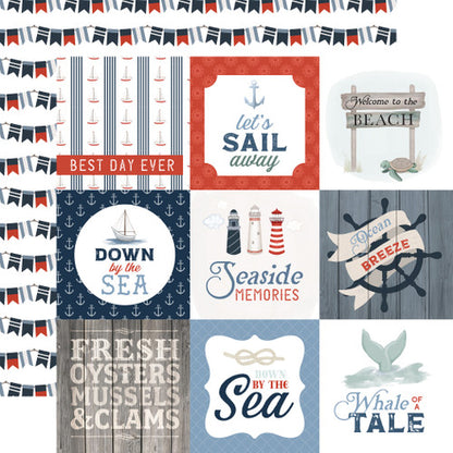 Seashore Collection Paper Pack 12"X12"