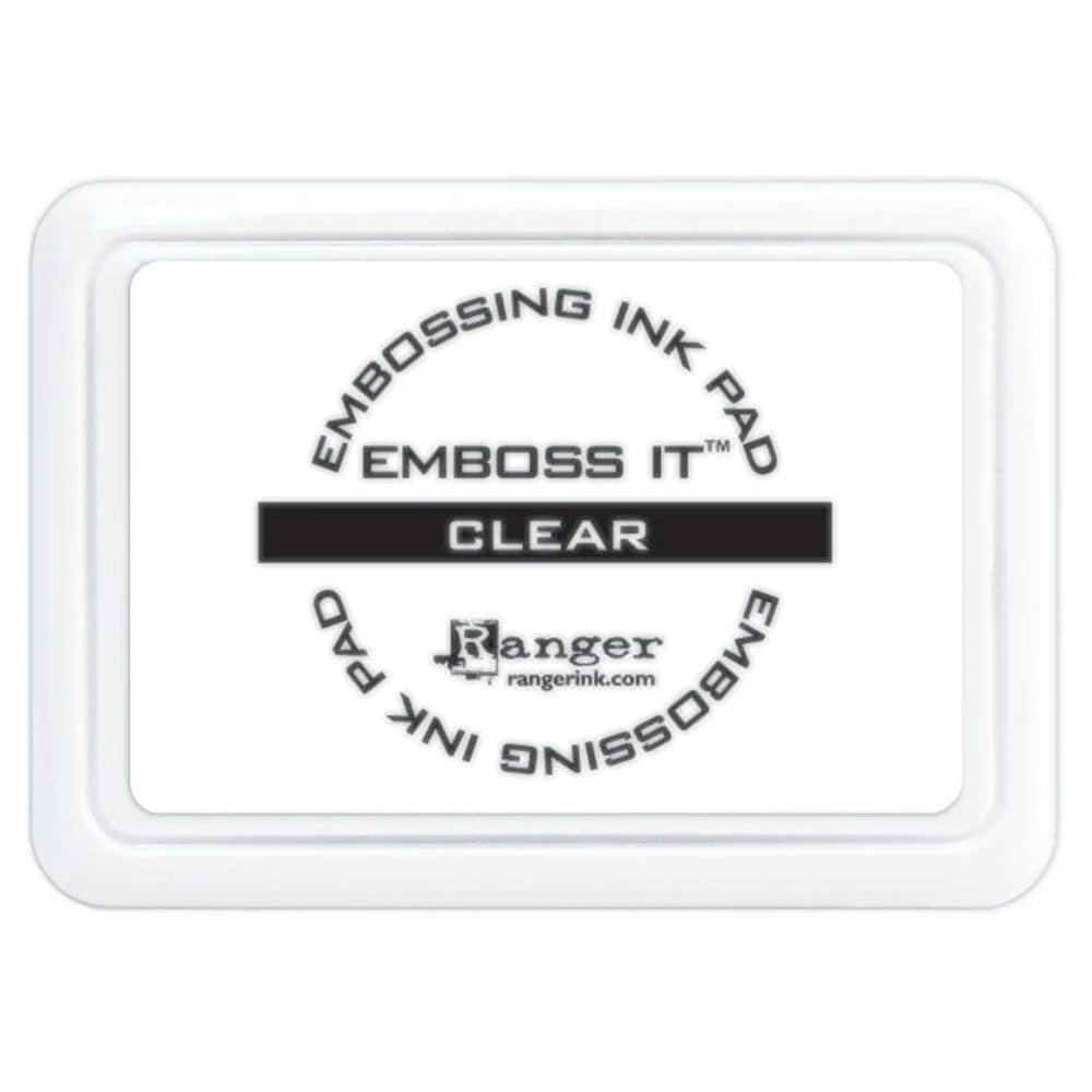 Emboss It Ink Pad Clear Ranger Mixed Media