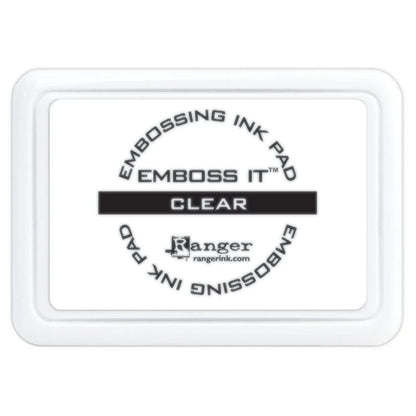 Emboss It Ink Pad Clear Ranger Mixed Media