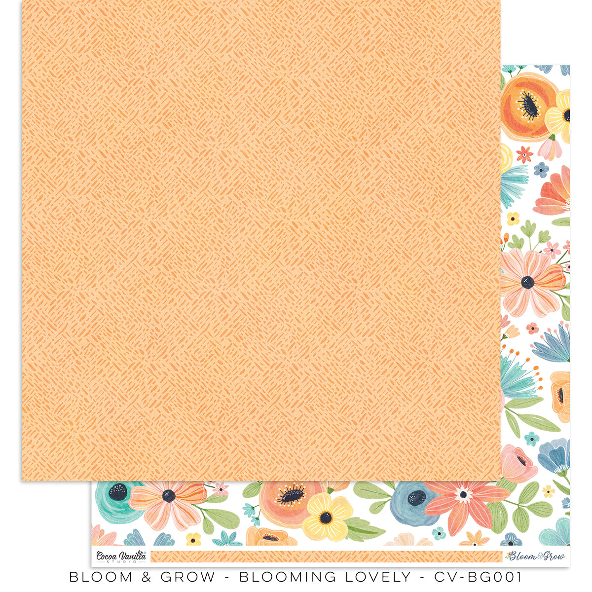 Cocoa Vanilla - Bloom & Grow Collection Kit 12"x12"