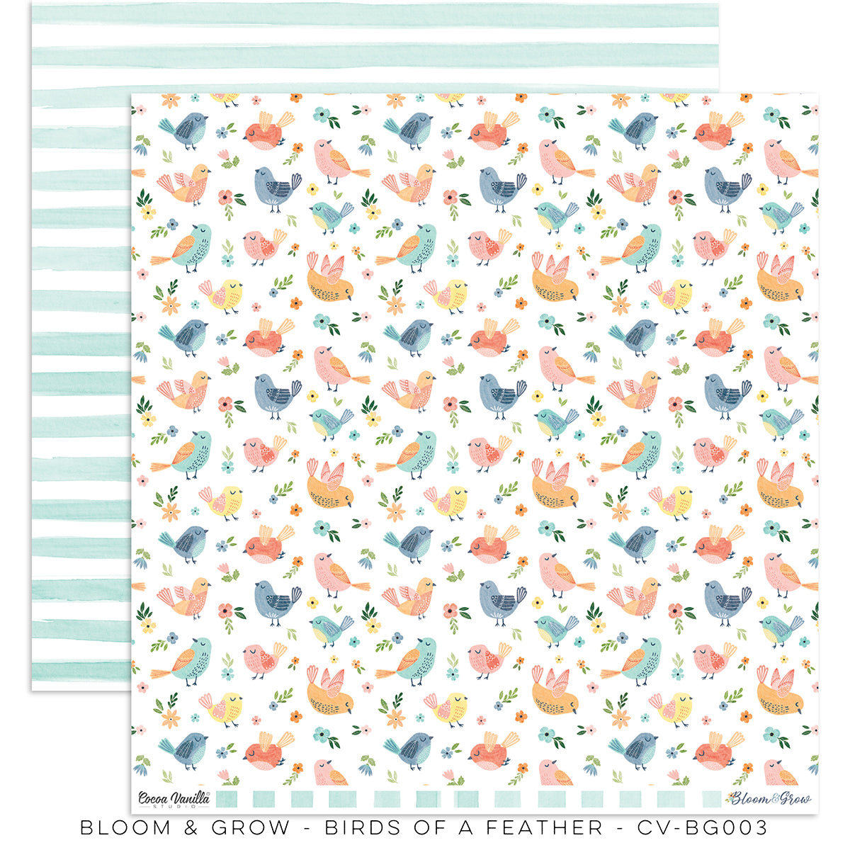 Cocoa Vanilla - Bloom & Grow Collection Kit 12"x12"