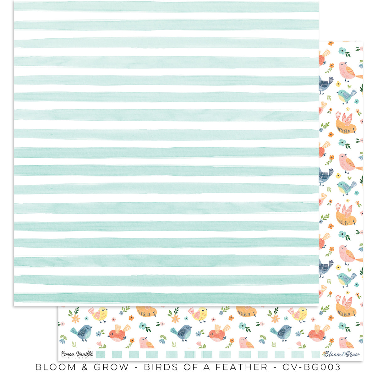 Cocoa Vanilla - Bloom & Grow Collection Kit 12"x12"