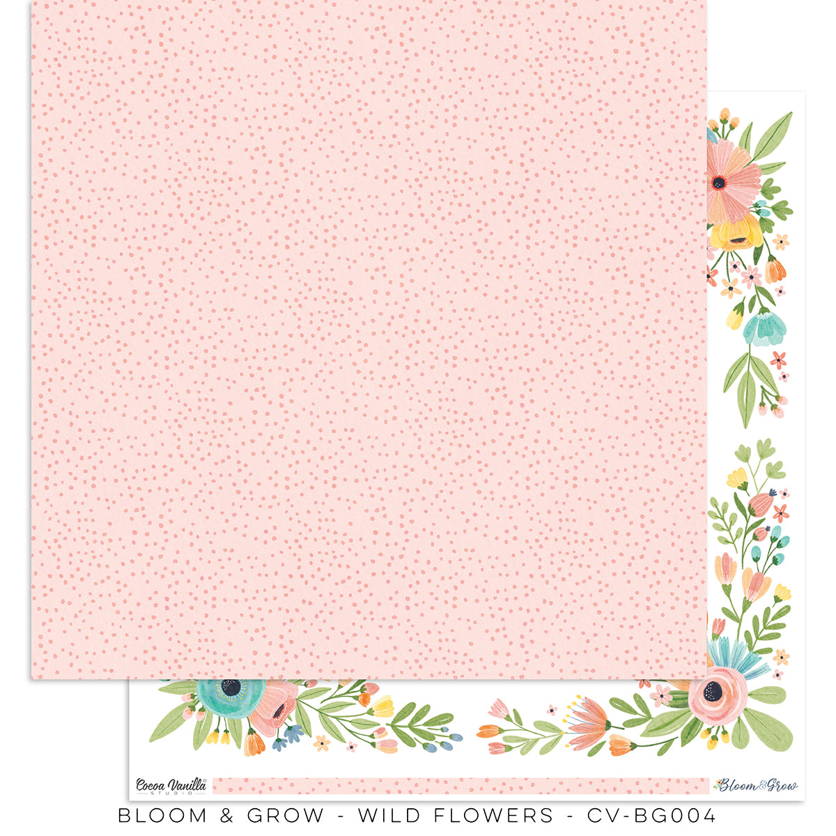 Cocoa Vanilla - Bloom & Grow Collection Kit 12"x12"