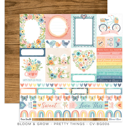 Cocoa Vanilla - Bloom & Grow Collection Kit 12"x12"