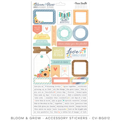 Cocoa Vanilla - Bloom & Grow Collection Kit 12"x12"