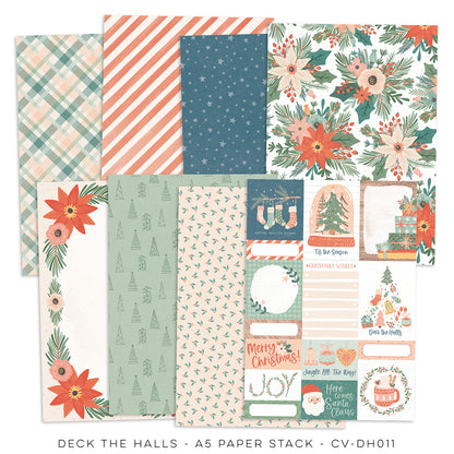 Cocoa Vanilla - Deck the Halls A5 Paper Stack