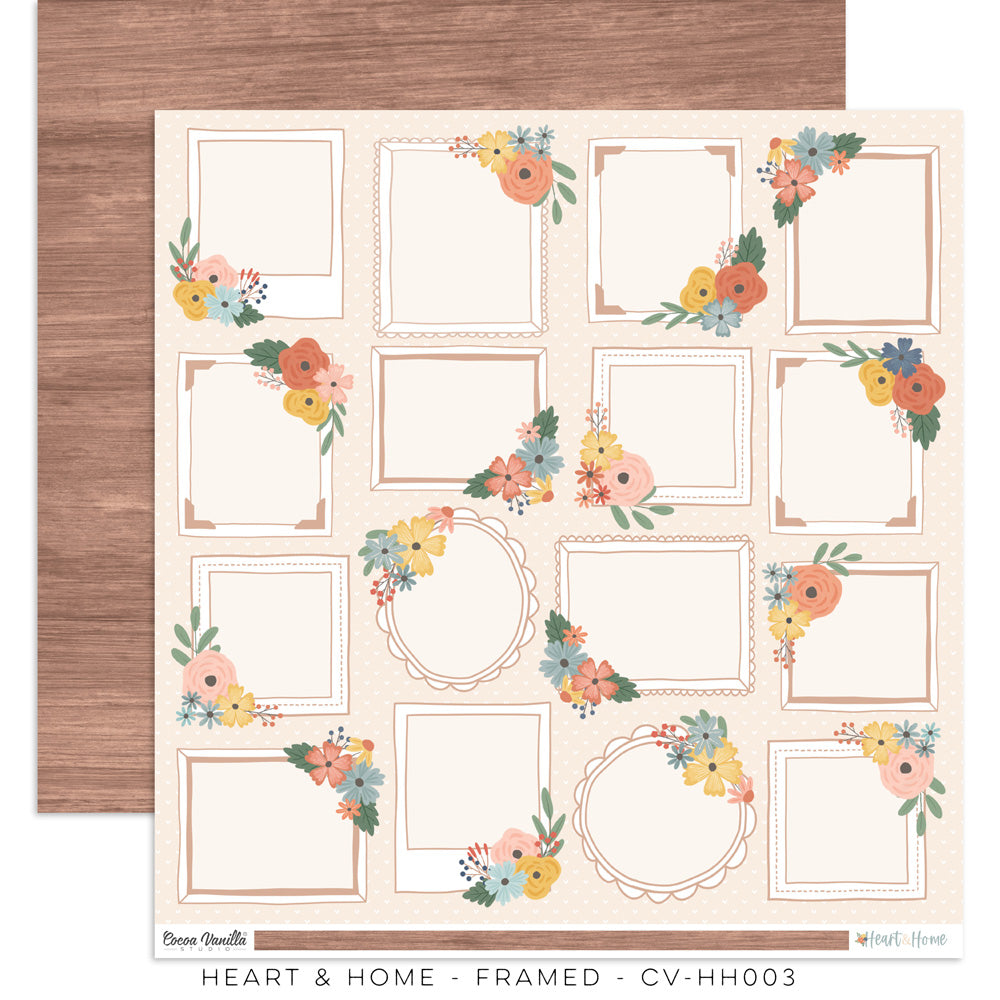 Cocoa Vanilla - Heart & Home Collection Kit 12"x12"