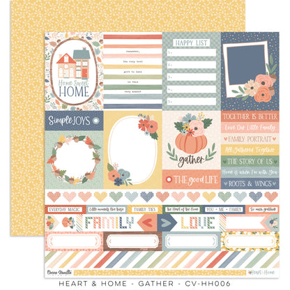 Cocoa Vanilla - Heart & Home Collection Kit 12"x12"