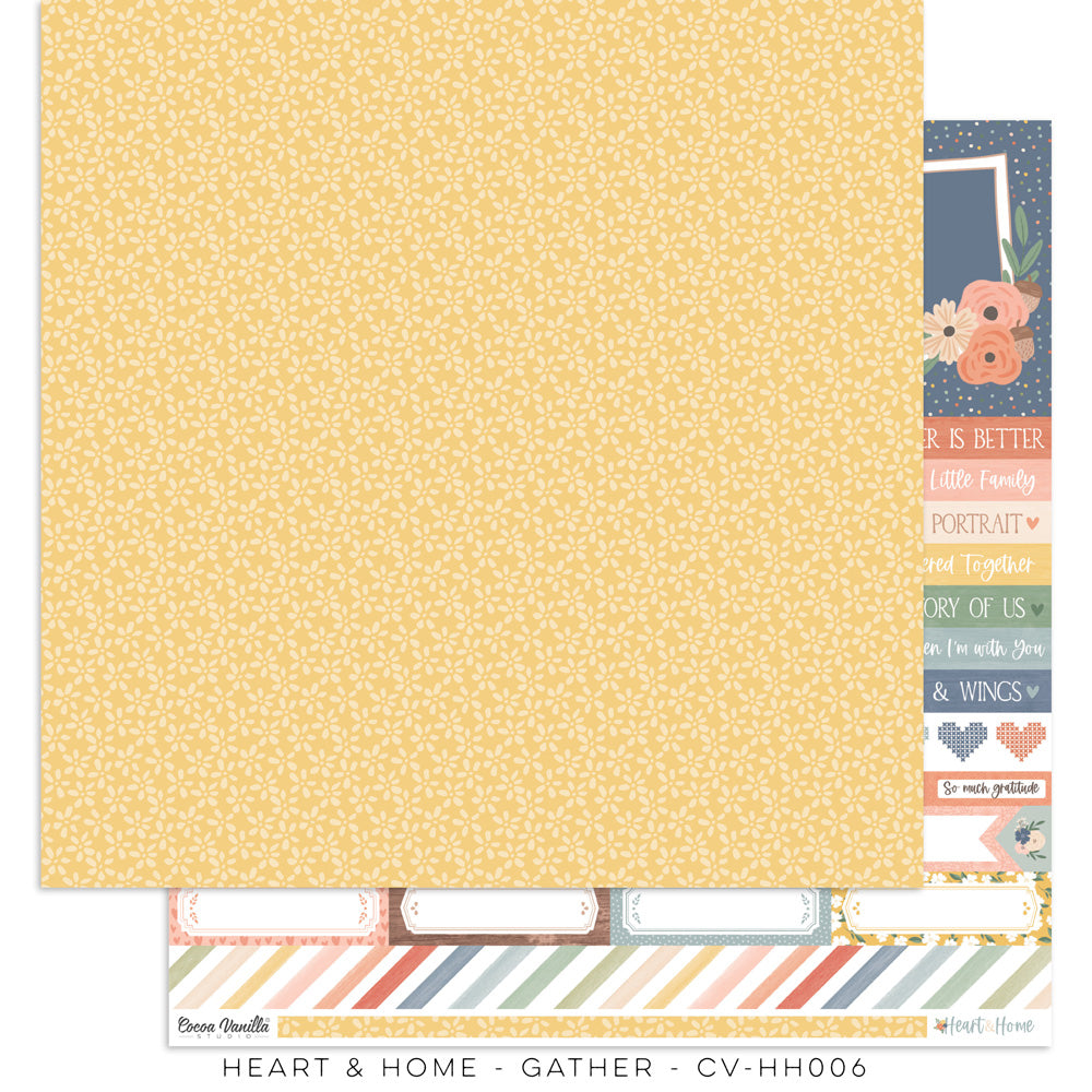 Cocoa Vanilla - Heart & Home Collection Kit 12"x12"