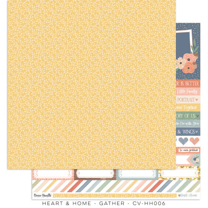 Cocoa Vanilla - Heart & Home Collection Kit 12"x12"