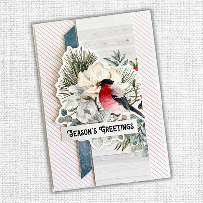 Merry Christmas A5 10pc Sentiment Sheets - Foil