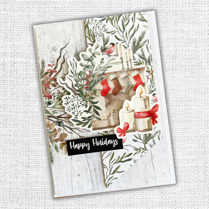 Merry Christmas A5 10pc Sentiment Sheets - Foil