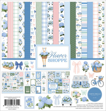 Carta Bella - Flower Shoppe Collection Paper Pack 12"X12"