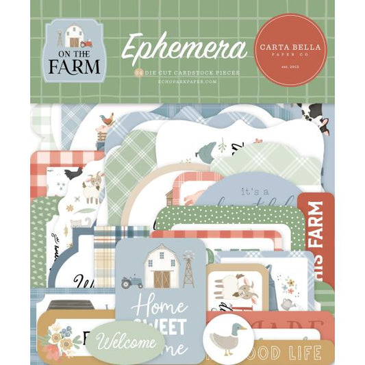 Carta Bella On The Farm Ephemera Icons