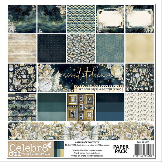 Celebr8 - Moonlit Dreams - Paper Pack