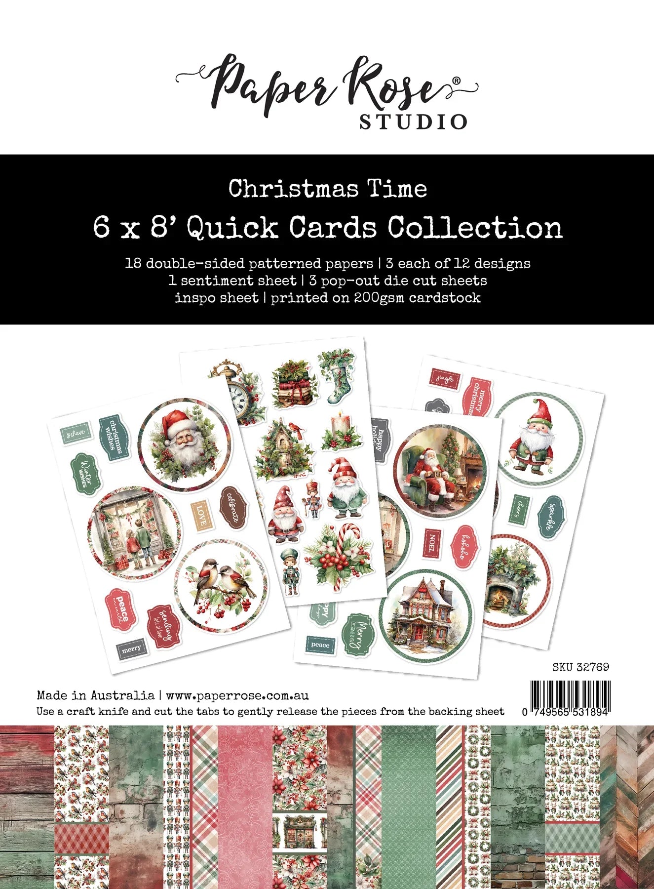 Christmas Time 6x8" Quick Cards Collection