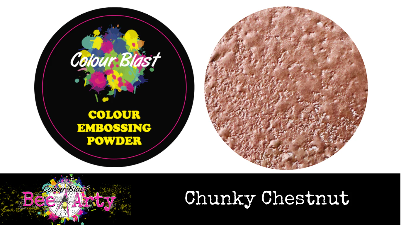 Bee Arty Embossing Powder Chunky Chestnut