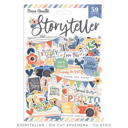 Cocoa Vanilla Studio - Storyteller - Die Cut Ephemera