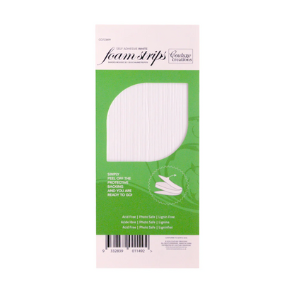 3D Foam - White - Strips (3mm Wide)