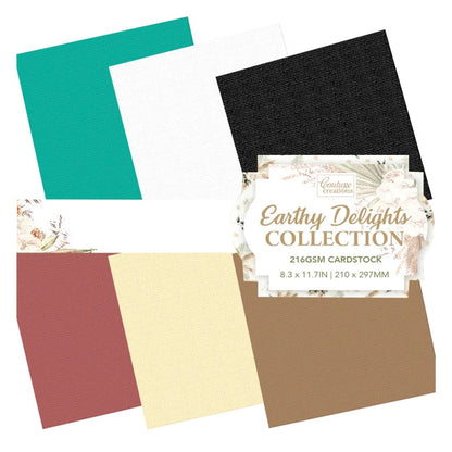 Couture Creations - Earthy Delights  Collection A4 Cardstock 