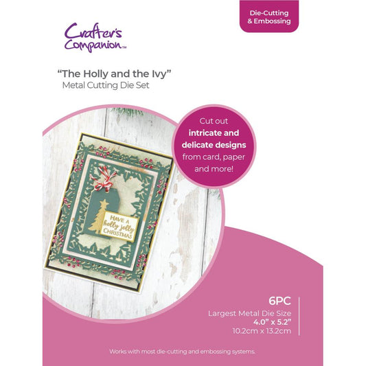 Crafter's Companion Metal Die - The Holly And The Ivy