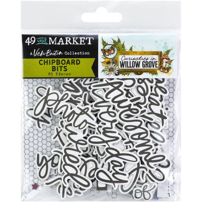 Curiosities In Willow Grove Chipboard Bits By Vicki Boutin