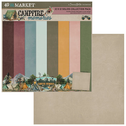 Campfire Memories 12x12 Solids Collection Pack by Dennis Bruton