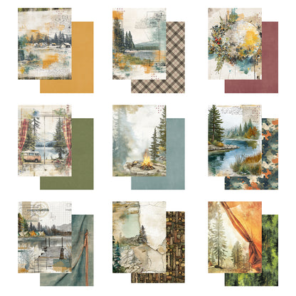 Campfire Memories 6" x 8" Collection Pack by Dennis Bruton