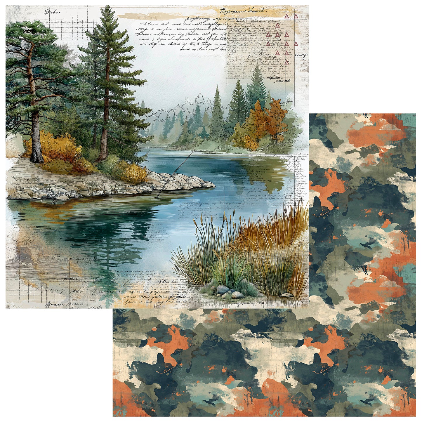 Campfire Memories 12x12 Collection Pack by Dennis Bruton