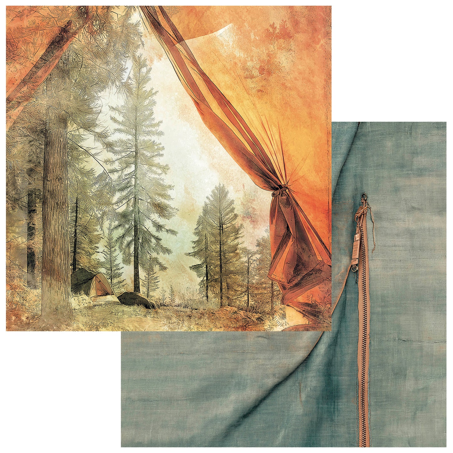 Campfire Memories 12x12 Collection Pack by Dennis Bruton