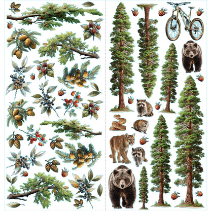 Campfire Memories Laser-Cut Camping Elements by Dennis Bruton