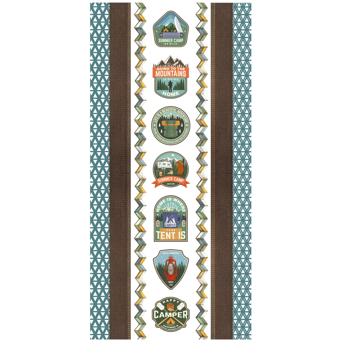 Campfire Memories Washi Tape by Dennis Bruton