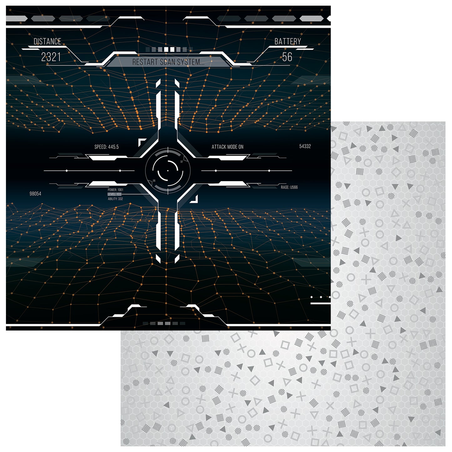 Level Up 12x12 Collection Pack by Dennis Bruton