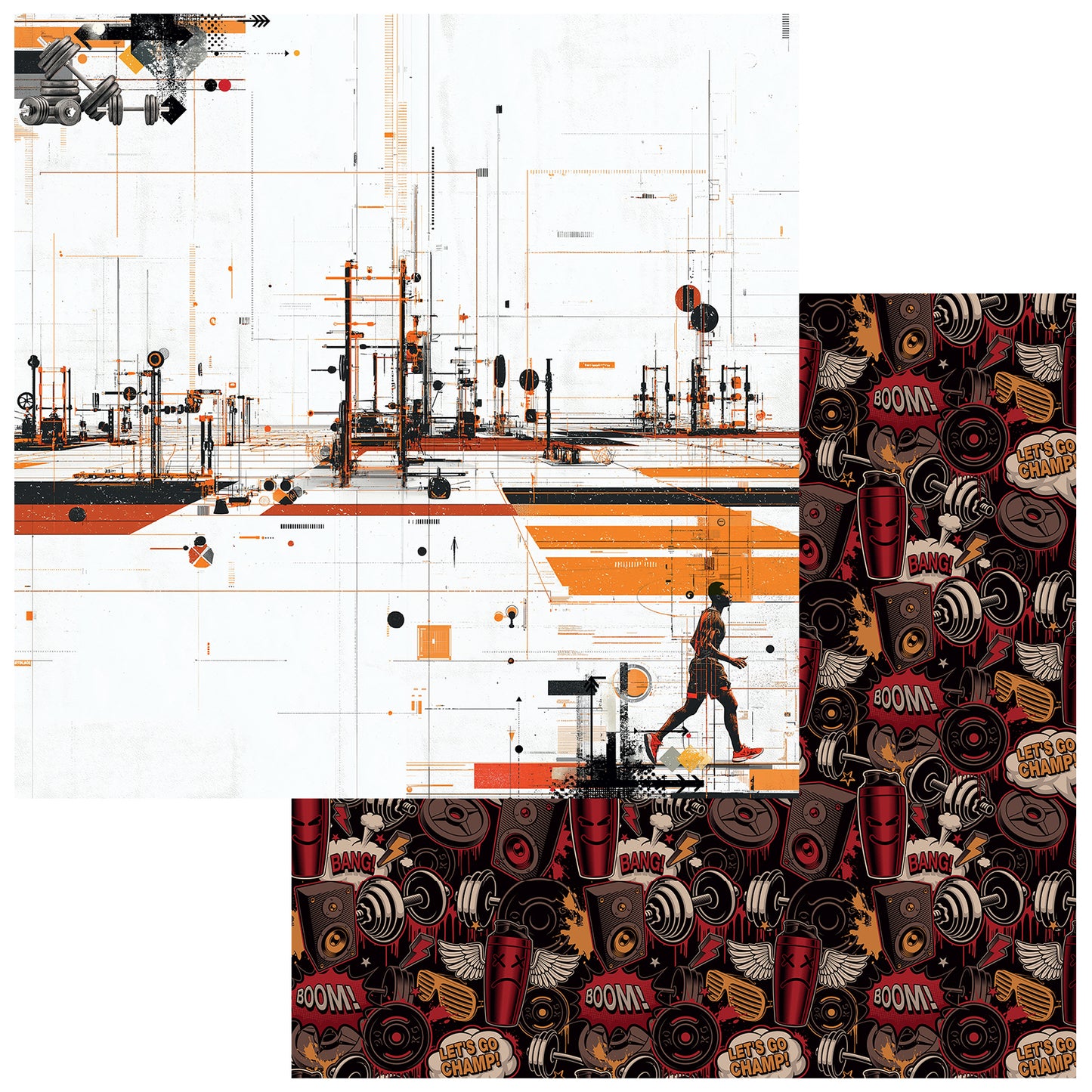 Level Up 12x12 Collection Pack by Dennis Bruton