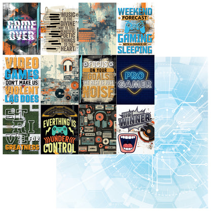 Level Up 12x12 Collection Pack by Dennis Bruton