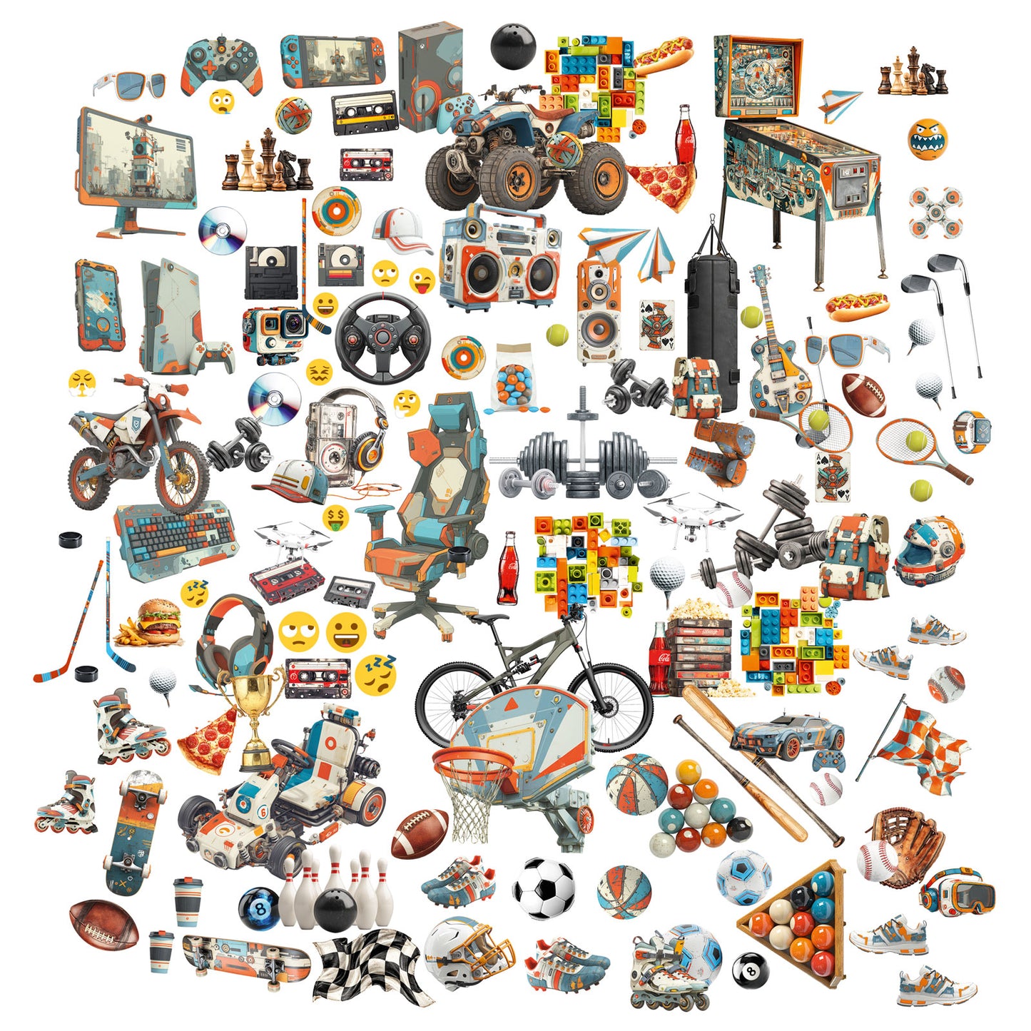 Level Up Laser-Cut Elements by Dennis Bruton