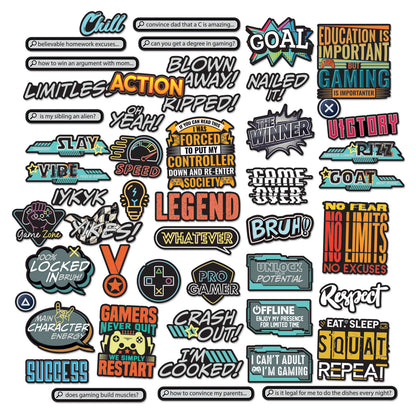 Level Up Chipboard Sentiments by Dennis Bruton