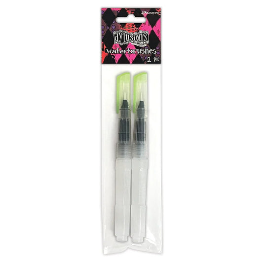 Dylusions Waterbrushes, 2pk