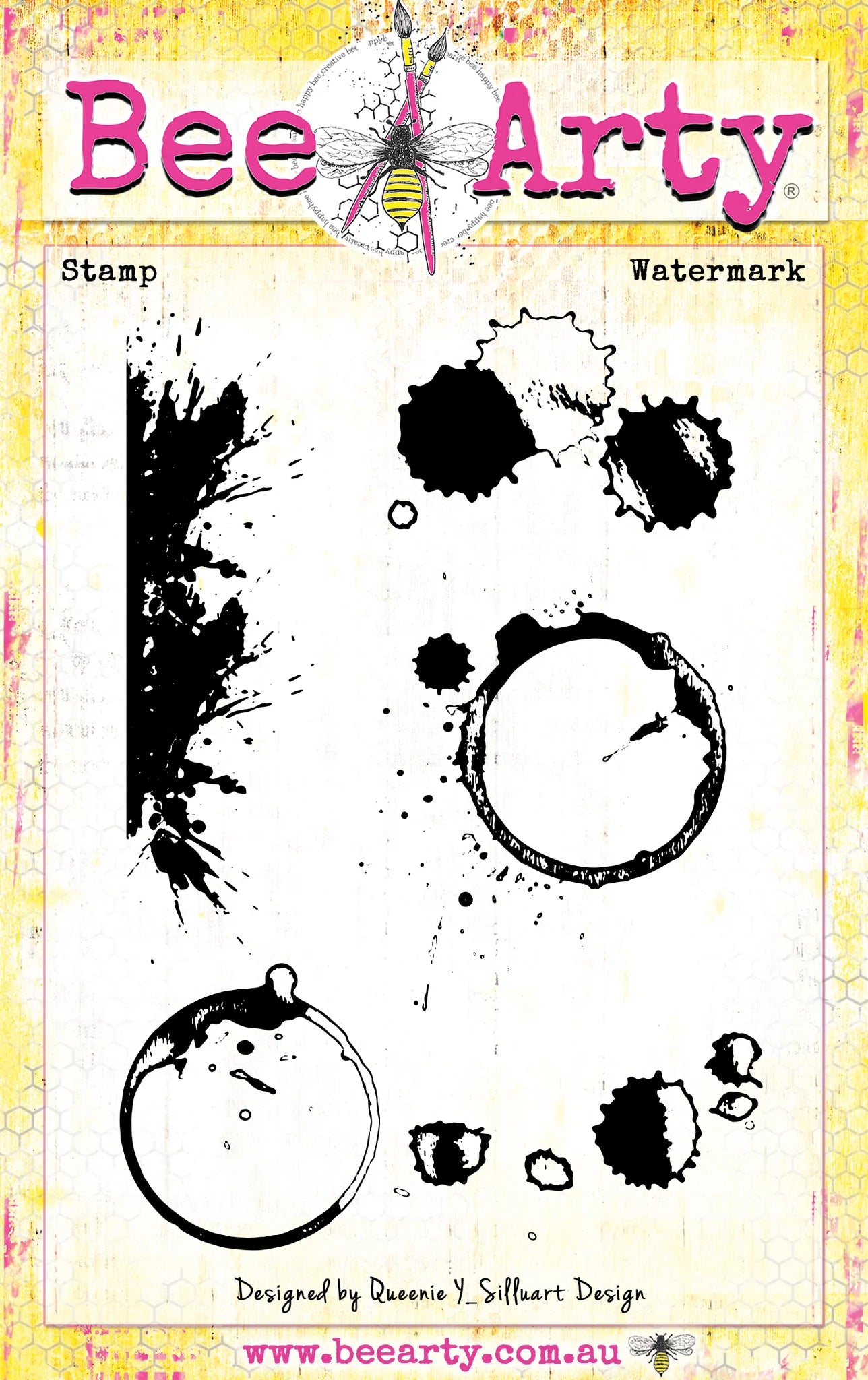 Bee Arty - Watermark - Clear Stamp Set