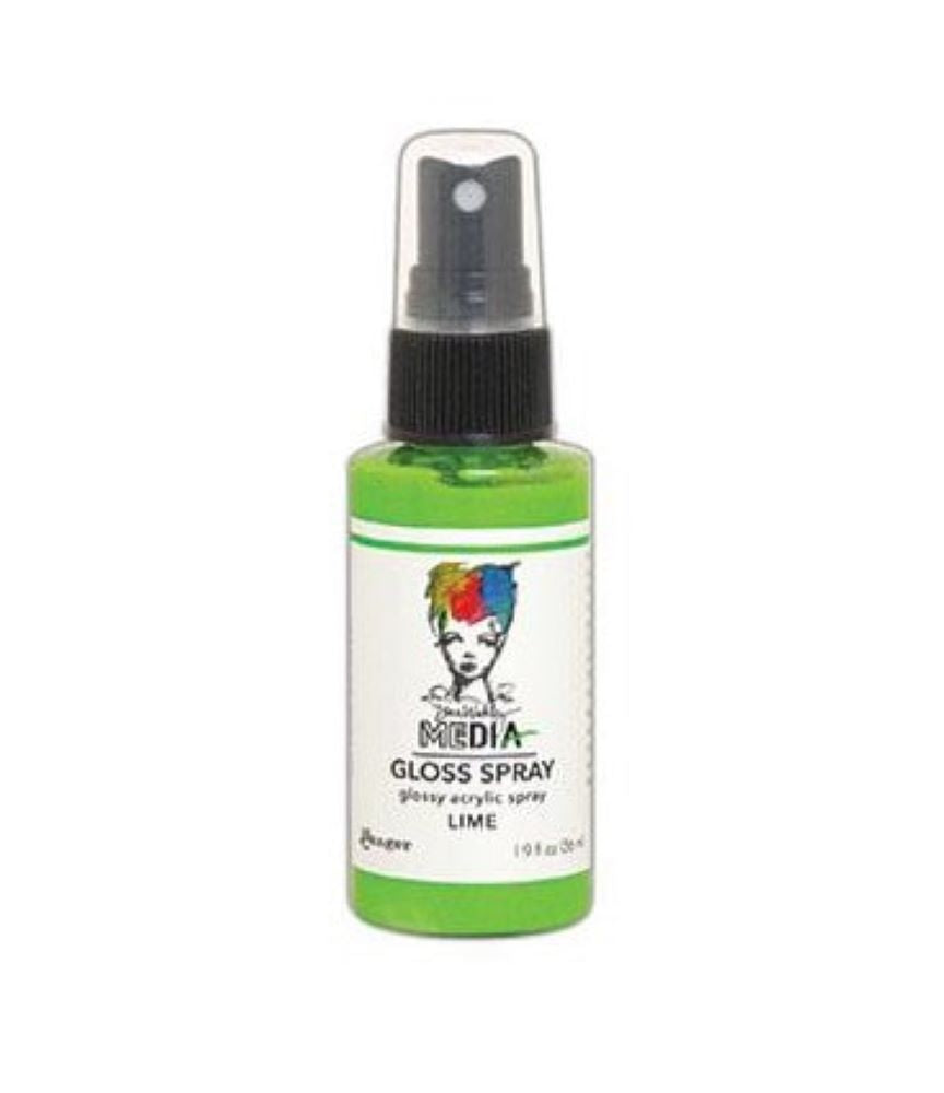 Dina Wakley MEdia - Lime Gloss Spray