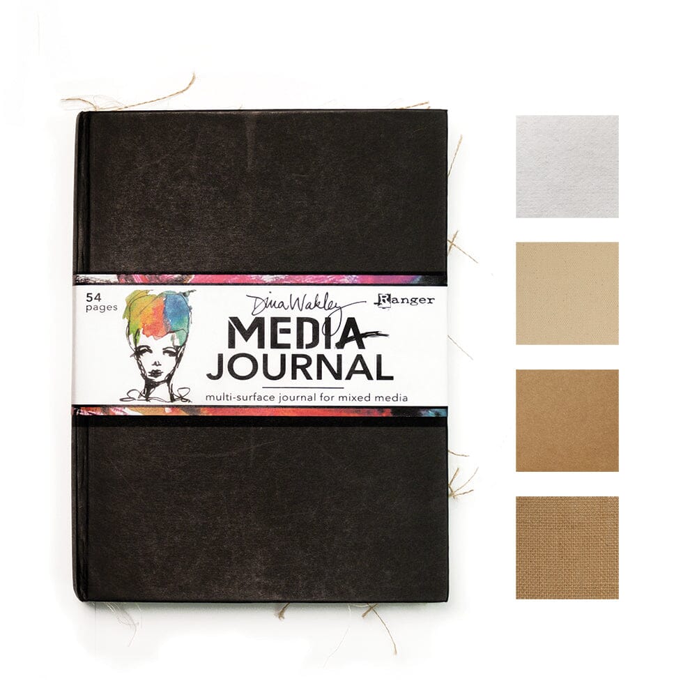 Dina Wakley Media Journal swatches